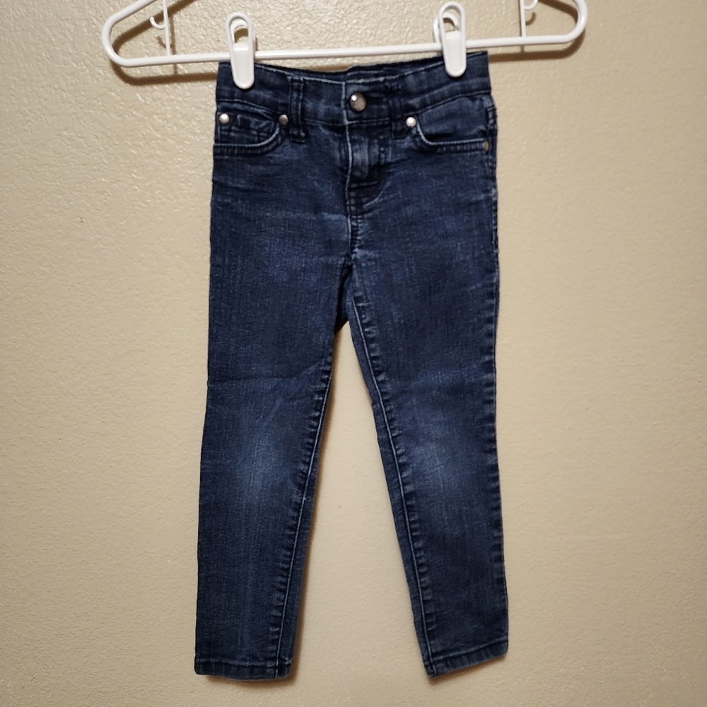 Kiss Me Dark Denim Skinny Jeans